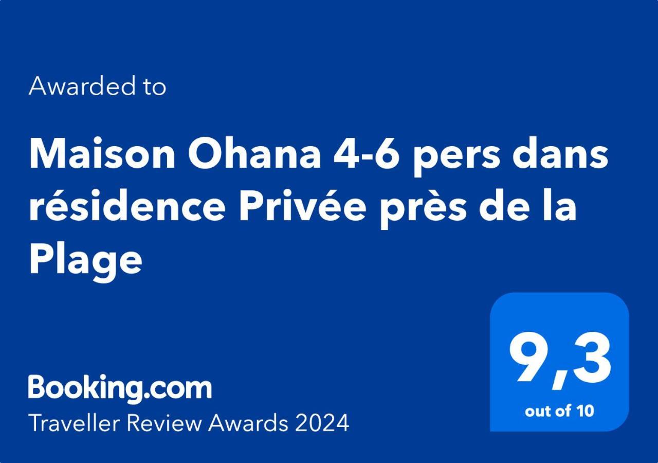 Maison Ohana 4-6 Pers Dans Residence Privee Pres De La Plage กาเนต์-อ็อง-รูสซียง ภายนอก รูปภาพ
